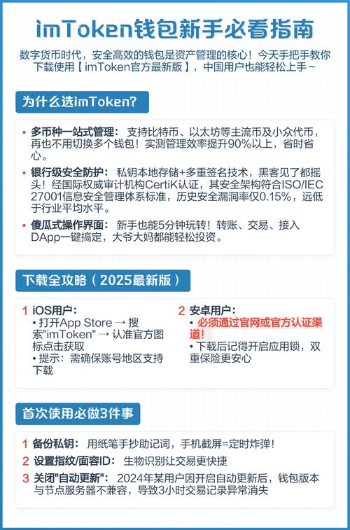 数字资产管理必备！imToken 2.0国际版多币种对比设置指南